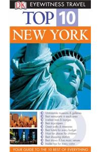 New York (DK Eyewitness Top 10 Travel Guide)
