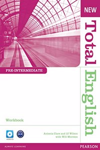 New Total English Pre-Intermediate Workbook without Key and Audio CD Pack