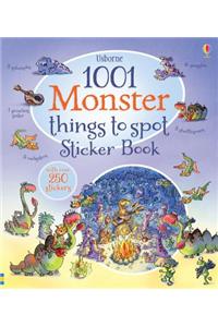 1001 Monster Things to Spot Sticker Book