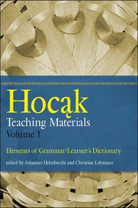 Hocak Teaching Materials, Volume 1