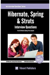 Hibernate, Spring & Struts Interview Questions You'll Most Likely Be Asked