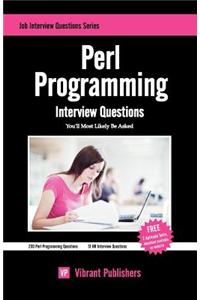 Perl Programming Interview Questions You'll Most Likely Be Asked