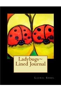 Ladybugs Lined Journal