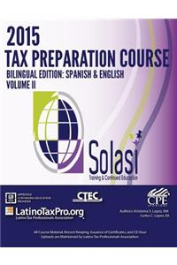 2015 Tax Preparation Course Bilingual Edition