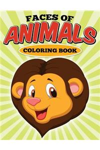 Faces Of Animals Coloring Book