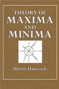 Theory of Maxima and Minima