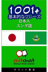 1001+ Basic Phrases Japanese - Sundanese