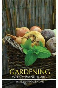 Gardening Weekly Planner 2017