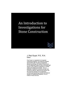Introduction to Investigations for Stone Construction