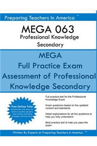 MEGA 063 Professional Knowledge Secondary