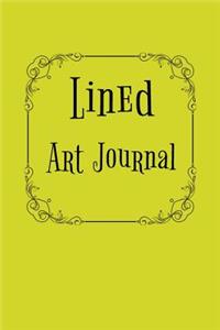 Lined Art Journal