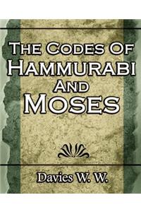 Codes Of Hammurabi And Moses