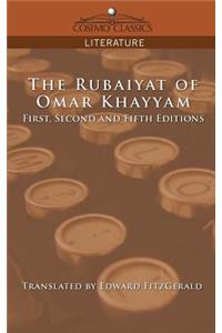 Rubaiyat of Omar Khayyam, First, Second and Fifth Editions
