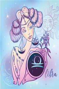 Zodiac sign libra Notebook