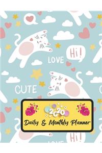 2020 Daily And Monthly Planner