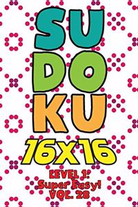 Sudoku 16 x 16 Level 1