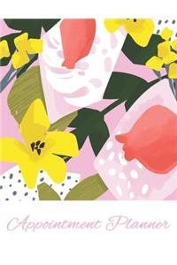 Appointment Book Flower Cover