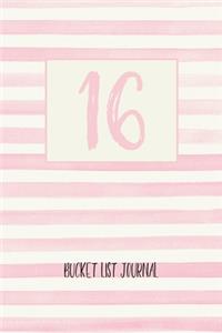 16 Bucket List