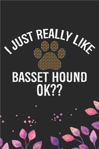 I Just Really Like Basset Hound Ok?
