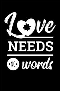 Love Needs No Words
