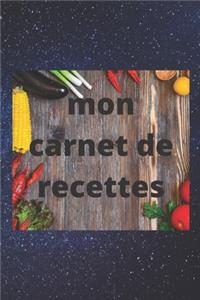 mon carnet de recettes