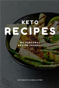 My Personal Keto Recipe Journal