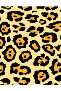 Leopard Print Journal Notebook