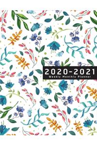 Weekly Monthly Planner 2020-2021