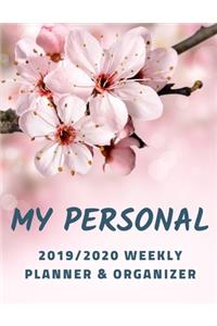 My Personal 2019/2020 Weekly Planner & Organizer