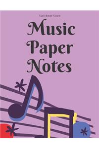 Music Paper Notes