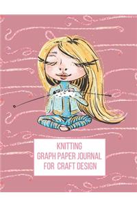 Knitting Graph Paper Journal for Craft Design