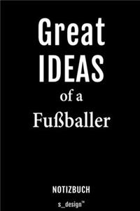 Notizbuch für Fußballer