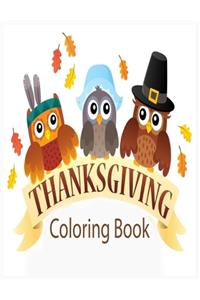 Thanksgiving Coloring Book