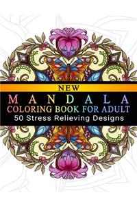 Mandala Coloring Book For Adult