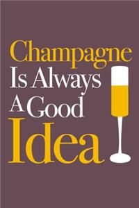 Champagne Is Always A Good Idea