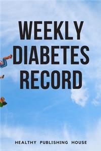 Weekly Diabetes Record