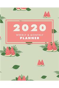 2020 Weekly & Monthly Planner