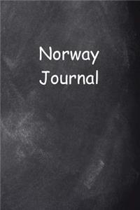 Norway Journal Chalkboard Design