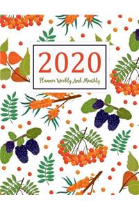 2020 Planner Weekly And Monthly