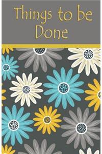Things to be done