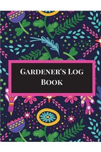 Gardener's Log Book