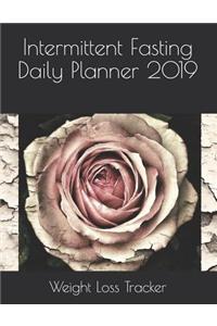 Intermittent Fasting Daily Planner 2019