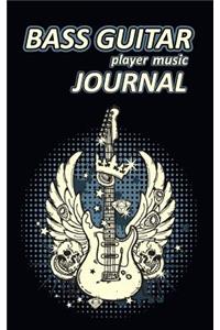 Bass Guitar Player Music Journal
