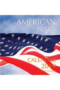 American Flags Calendar 2019