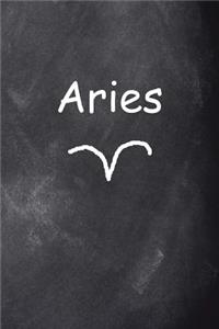 2019 Weekly Planner Aries Symbol Zodiac Sign Horoscope Chalkboard 134 Pages