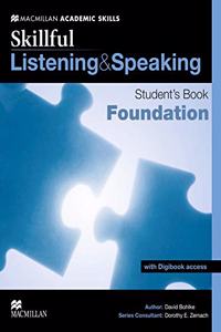 Skillful Foundation Level Listening & Speaking Student's Book & DSB Pack (ASIA)