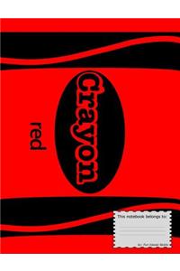 Crayon Red
