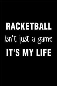 Racketball Isnt Just a Game Its My Life