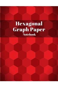 Hexagonal Graph Paper Notebook with 1/2 Inch Hexagons