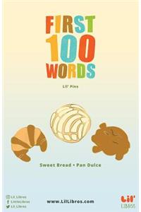 First 100 Words Sweet Breads Enamel Pins